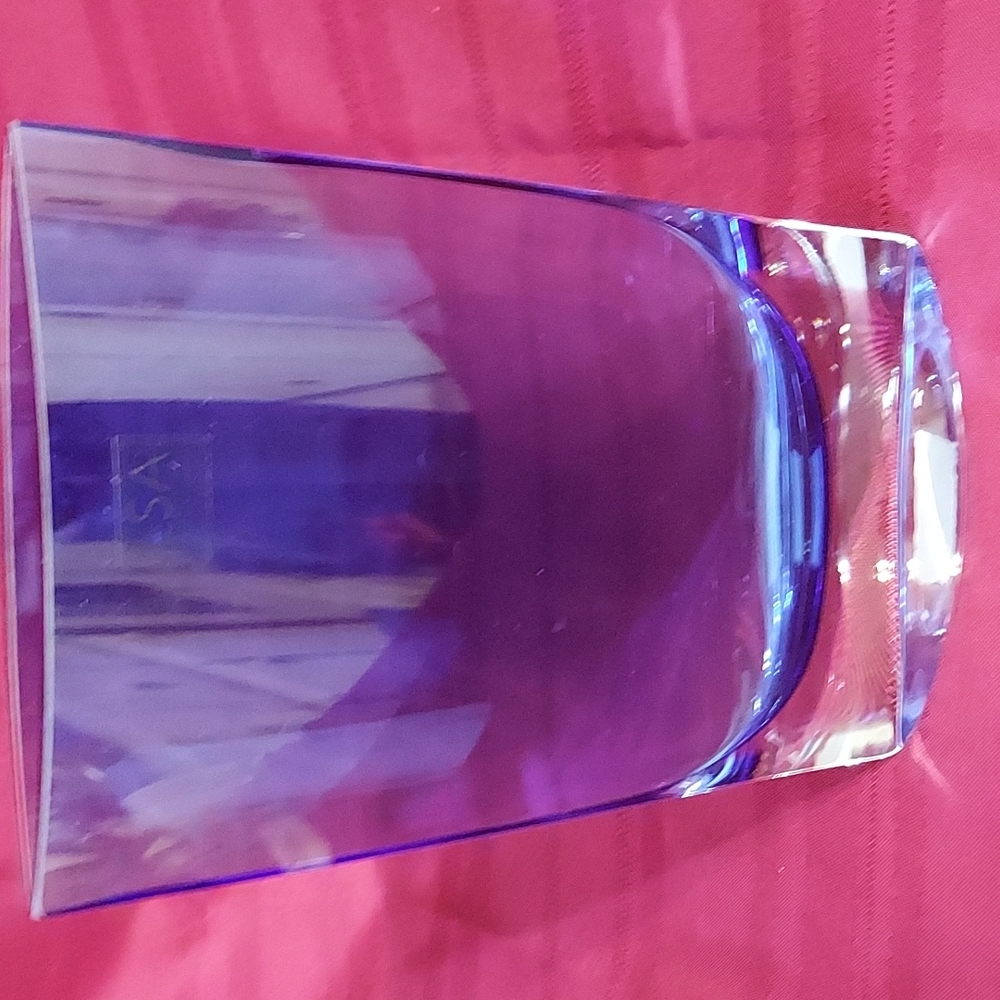 Cobalt Blue Vase by LSA